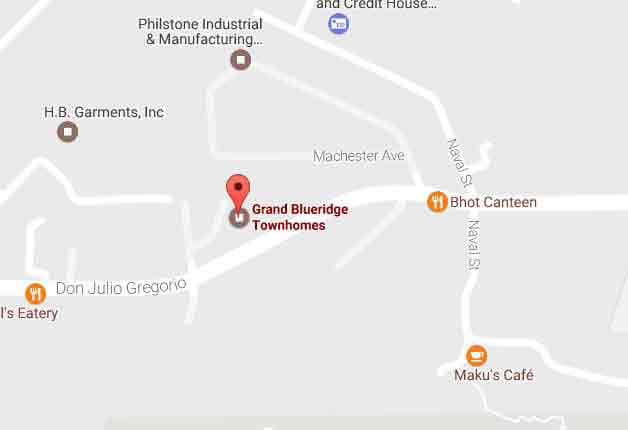 Grand Blueridge Townhomes Location