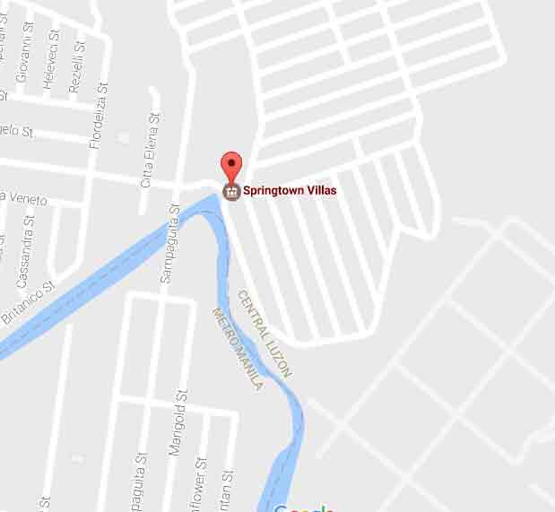 SpringTown Villas Location SpringTown Villas Location