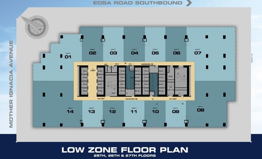 Low Zone Floor Plan