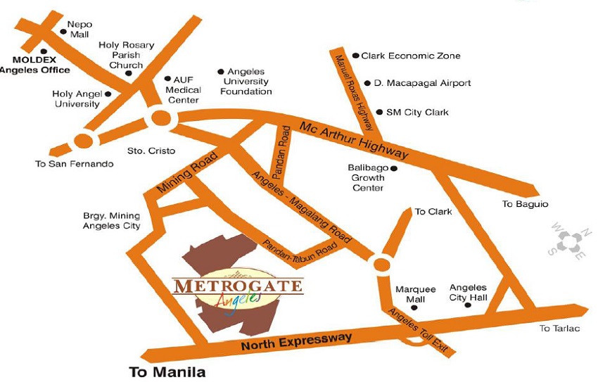 Metrogate Angeles Location