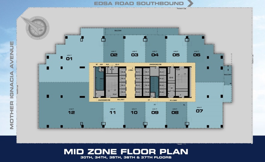 Mid Zone Floor Plan