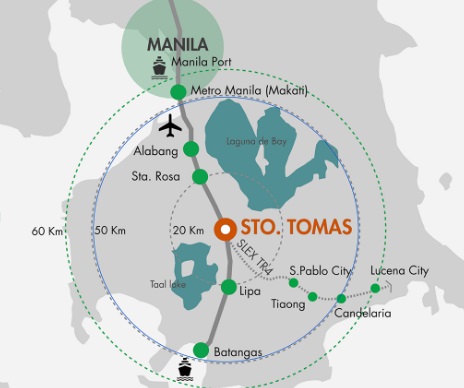 Miramonti Green Residences Location
