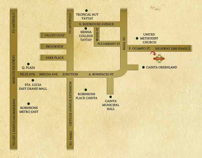 Nottingham Villas Location