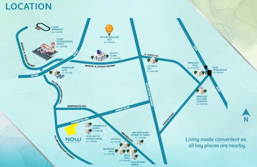 SMDC Now Residences Location SMDC Now Residences Location