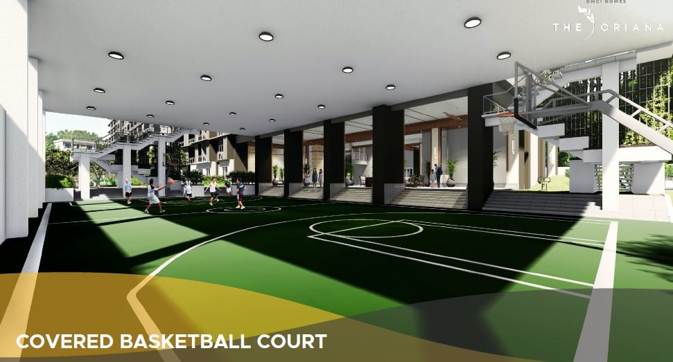 Covered Basketball Court