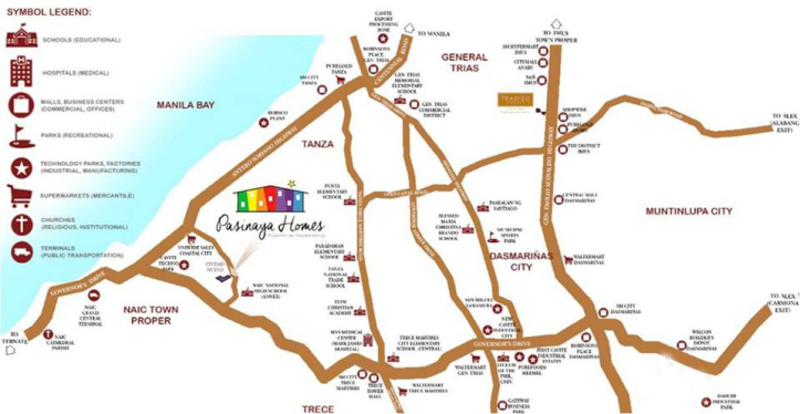 Pasinaya Homes Location