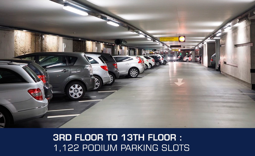 Podium Parking Slots
