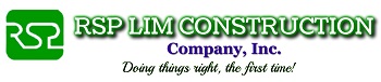 RSP Lim Construction Company, Inc Logo