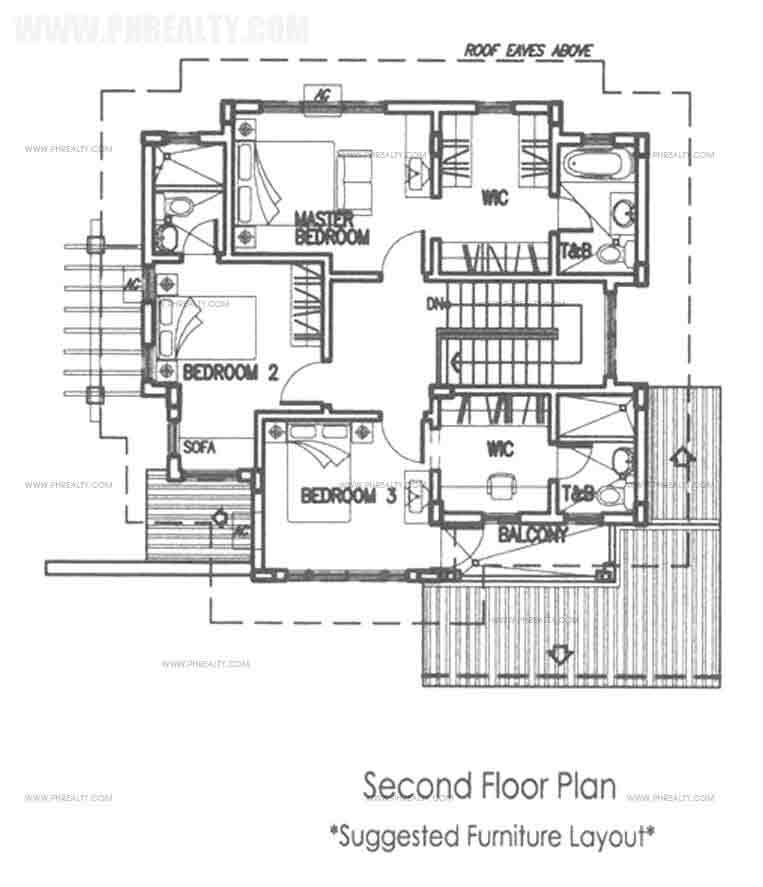 Sanur Second Floor Plan
