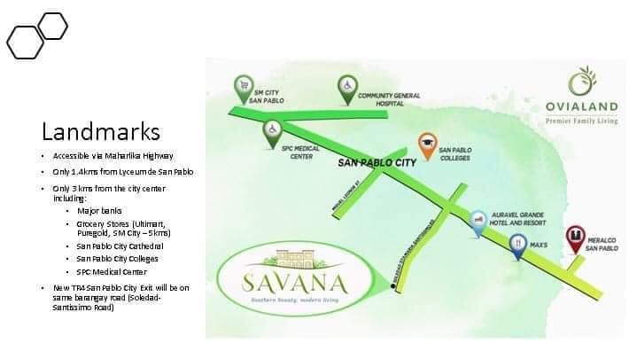 Savana Laguna Location Savana Laguna Location