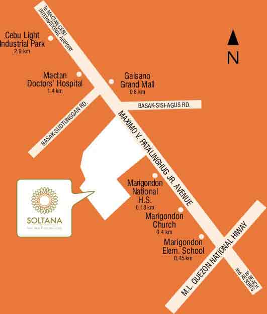 Soltana Nature Residences Location