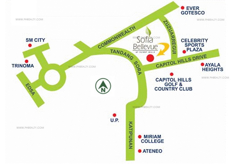 Sofia Bellevue Location