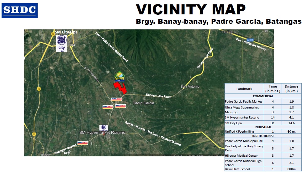 Sunny Homes Location