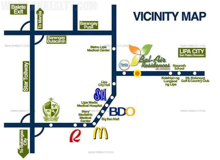 Bel Air Residences Location Bel Air Residences Location