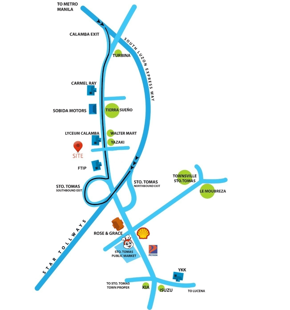 Calamba Park Place Location Calamba Park Place Location