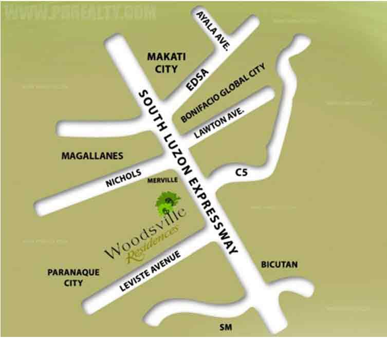 Woodsville Residences Location
